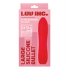 Luv Inc. Large Silicone Bullet - Red - Stimulators
