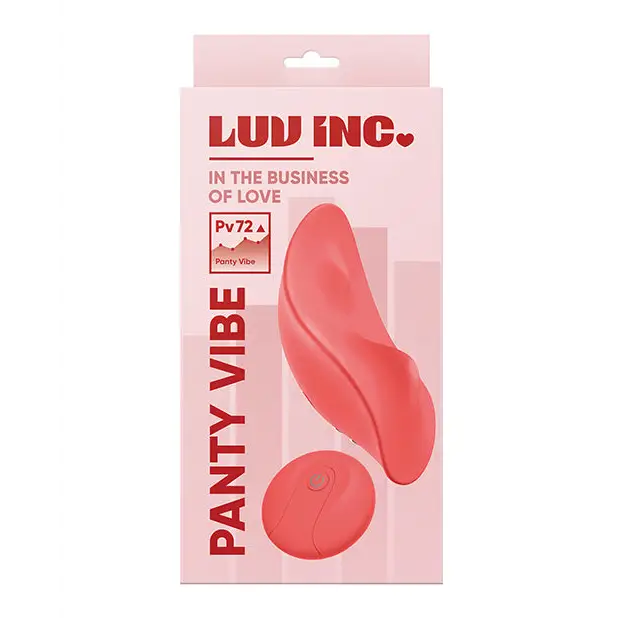 Luv Inc. Panty Vibe - Coral - Stimulators