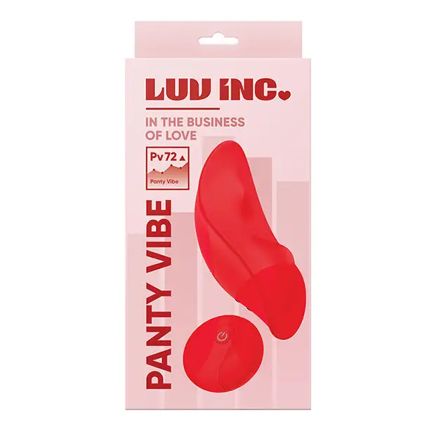 Luv Inc. Panty Vibe - Red - Stimulators