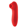 Luv Inc. Pulsing Clitoral Stimulator - Red - Stimulators