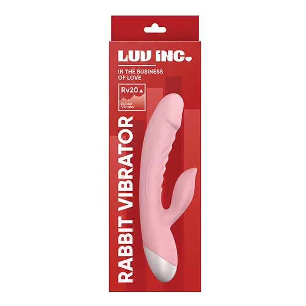 Luv Inc. Rabbit Vibrator - Pink - Vibrators