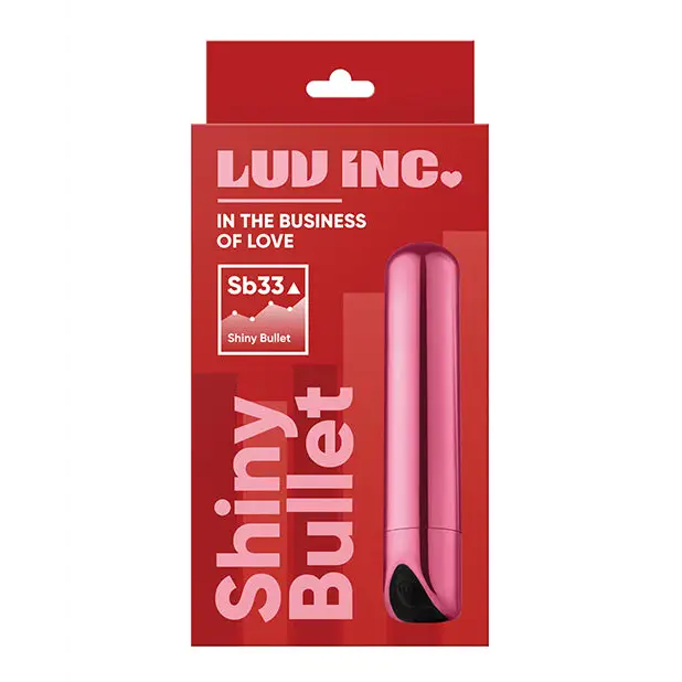 Luv Inc. Shiny Bullet - Pink - Stimulators