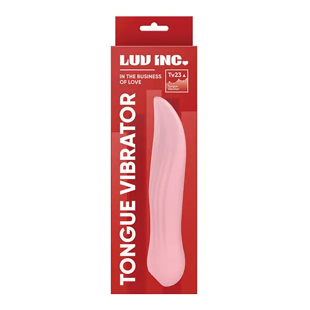 Luv Inc. Tongue Vibrator - Pink - Vibrators