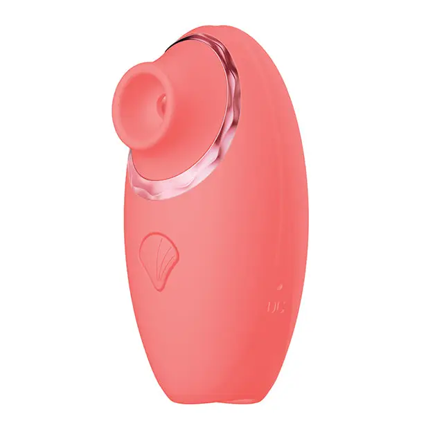 Luv Inc. Triple - Action Clitoral Vibrator - Coral - Stimulators