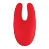 Luv Inc. U -Shape Mini Bunny - Red - Stimulators