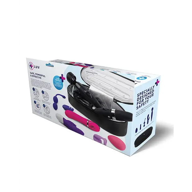 LUV Portable UV Sanitizing Case - Black - Storage Cases & Bags