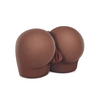 Luvdollz Remote Control Rechargeable Doggy Style Pussy & Ass w/Douche - Mocha - Dolls & Masturbators