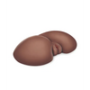 Luvdollz Remote Control Rechargeable Pussy & Ass w/Douche - Mocha - Dolls & Masturbators