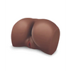Luvdollz Remote Control Rechargeable Spread Eagle Pussy & Ass w/Douche - Mocha - Dolls & Masturbators