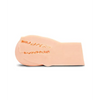 Luvdollz Remote Control Rechargeable Spread Eagle Pussy & Ass w/Douche - Ivory - Dolls & Masturbators