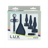 Lux Active Equip Silicone Anal Training Kit - Dark Blue - Anal Products