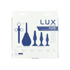 Lux Active Equip Silicone Anal Training Kit - Dark Blue - Anal Products