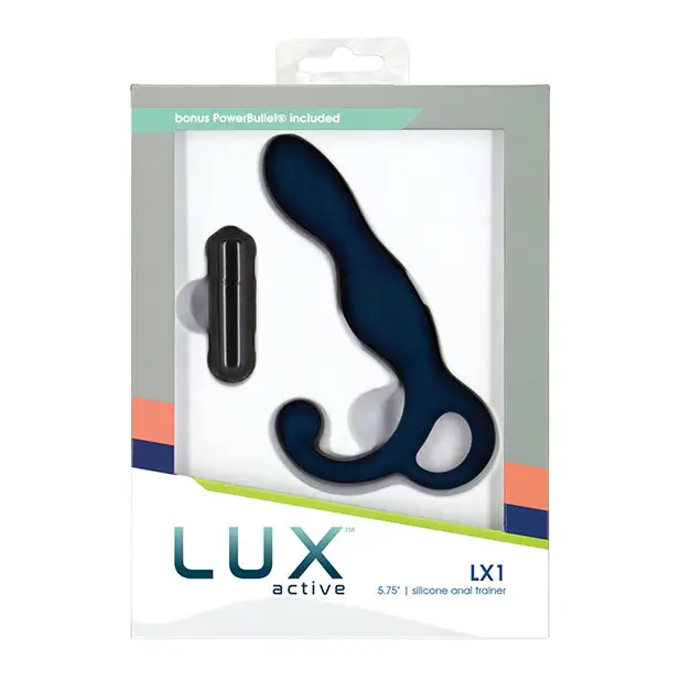 Lux Active LX1 5.75’’ Silicone Anal Trainer - Dark Blue - Anal Products