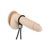 Lux Active Tether Adjustable Cock Tie - Black - Penis Enhancement