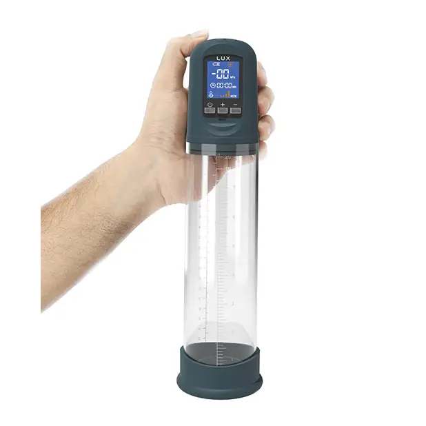 Lux Active Volume Rechargeable Penis Pump - Black - Penis Enhancement