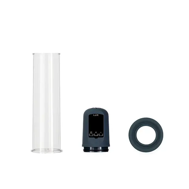 Lux Active Volume Rechargeable Penis Pump - Black - Penis Enhancement