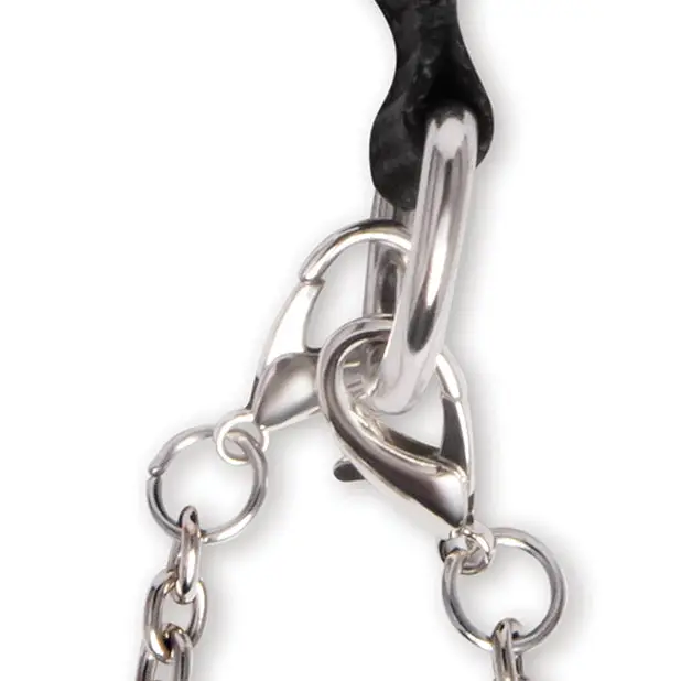 Lux Fetish 12 pc Interchangeable Collar & Nipple Clips Set - Bondage Blindfolds & Restraints