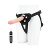 Lux Fetish 6.5’’ Realistic Vibrating Dildo w/Strap On Harness Set - Strap Ons