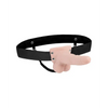 Lux Fetish 6’’ Rechargeable Strap On w/Balls - Ivory - Strap Ons