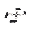 Lux Fetish 7 pc Hogtie & Ball Gag Kit - Bondage Blindfolds & Restraints