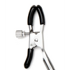 Lux Fetish Adjustable Nipple Clips & Clit Clamp - Bondage Blindfolds & Restraints