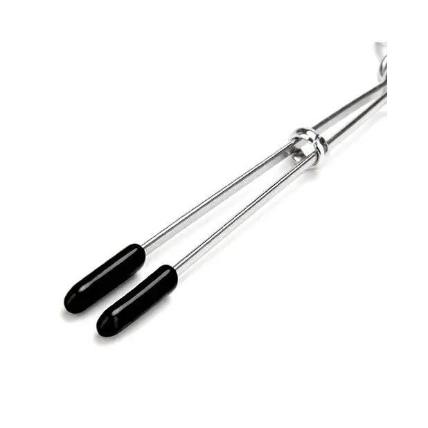 Lux Fetish Adjustable Tweezers Nipple Clips - Bondage Blindfolds & Restraints