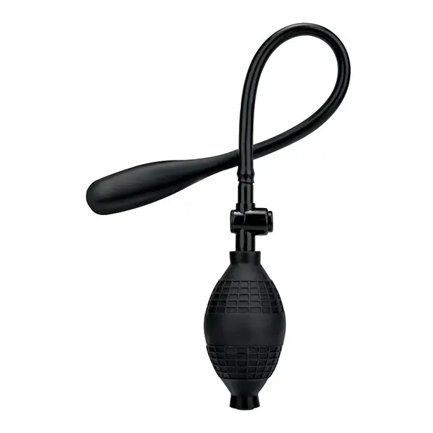 Lux Fetish Classic Inflatable Anal Balloon - Black - Anal Products