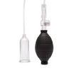 Lux Fetish Clitoral Pump w/Quick Release - Clear/Black - Stimulators