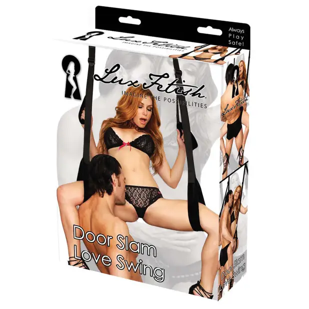 Lux Fetish Door Slam Love Swing - Position Aids & Swings