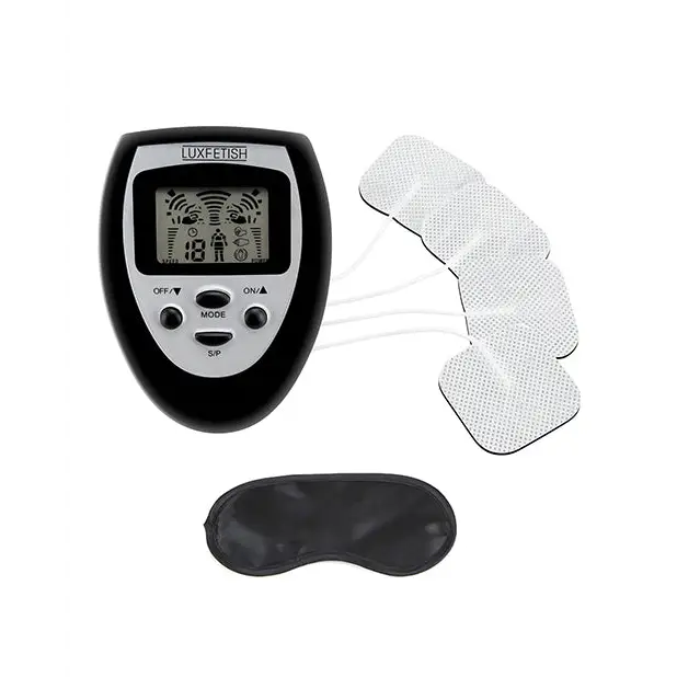 Lux Fetish Electro Sex Kit w/Stimulation Pads - Stimulators