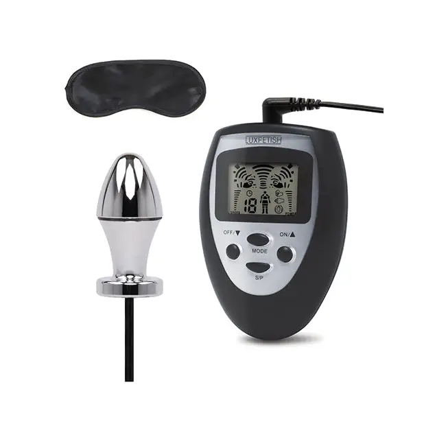 Lux Fetish Electro Sex Shock Butt Plug w/Remote - Stimulators