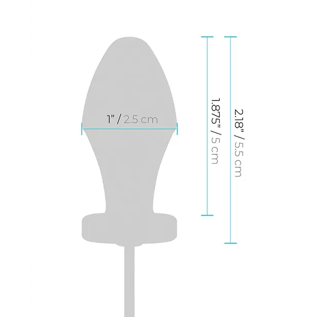Lux Fetish Electro Sex Shock Butt Plug w/Remote - Stimulators