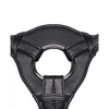 Lux Fetish Patent Leather Strap On Harness - Black - Strap Ons