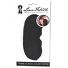 Lux Fetish Peek a Boo Love Mask - Black - Bondage Blindfolds & Restraints