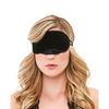 Lux Fetish Peek a Boo Love Mask - Black - Bondage Blindfolds & Restraints