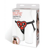 Lux Fetish Red Heart Strap On Harness Set - Strap Ons