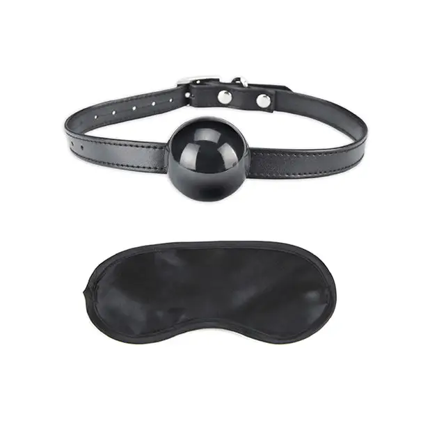 Lux Fetish Silicone Ball Gag - Bondage Blindfolds & Restraints