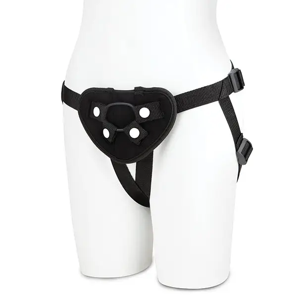 Lux Fetish Strap On Harness - Black - Strap Ons