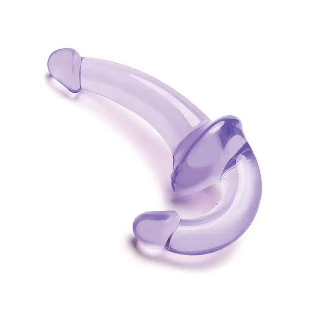 Lux Fetish Strapless Strap On - Purple - Strap Ons