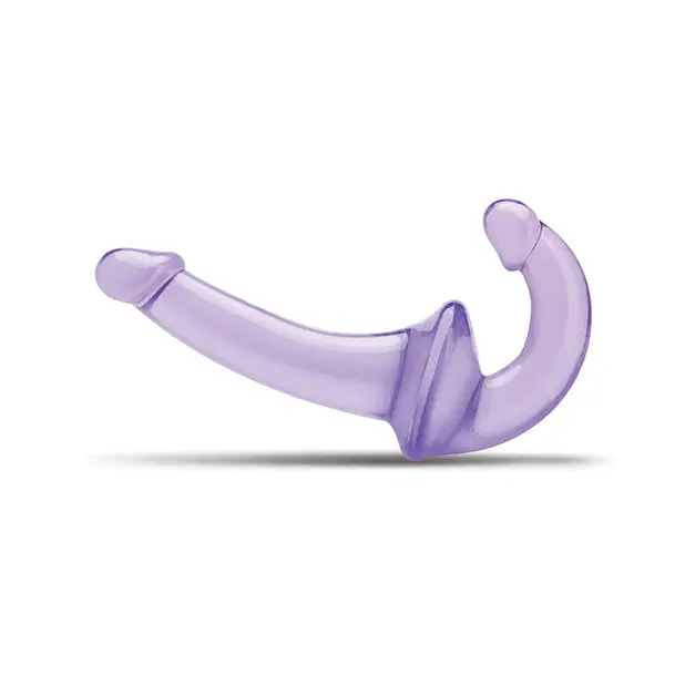 Lux Fetish Strapless Strap On - Purple - Strap Ons