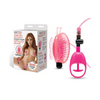 Lux Fetish Vibrating Butterfly Pussy Pump w/Quick Release - Pink - Stimulators