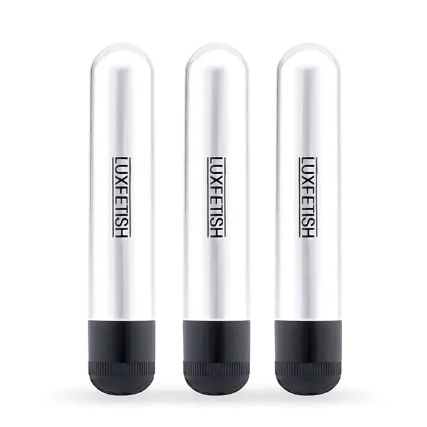 Lux Fetish Vibrating Nipple Suckers w/Clitoral Pump & Quick Release - Pink/Purple - Stimulators