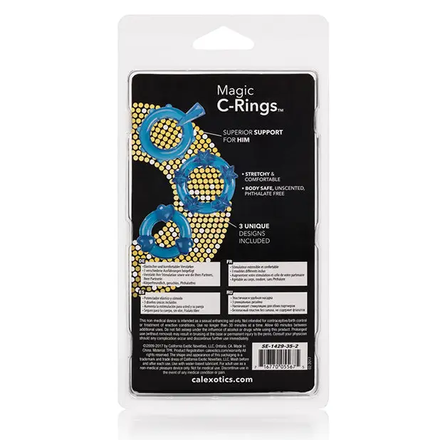 Magic C Rings - Blue - Penis Enhancement