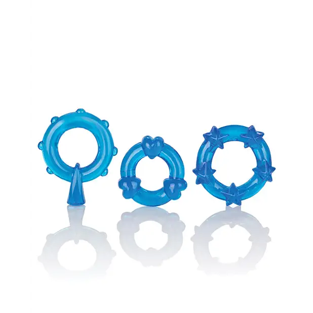 Magic C Rings - Blue - Penis Enhancement