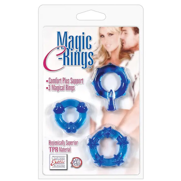 Magic C Rings - Blue - Penis Enhancement