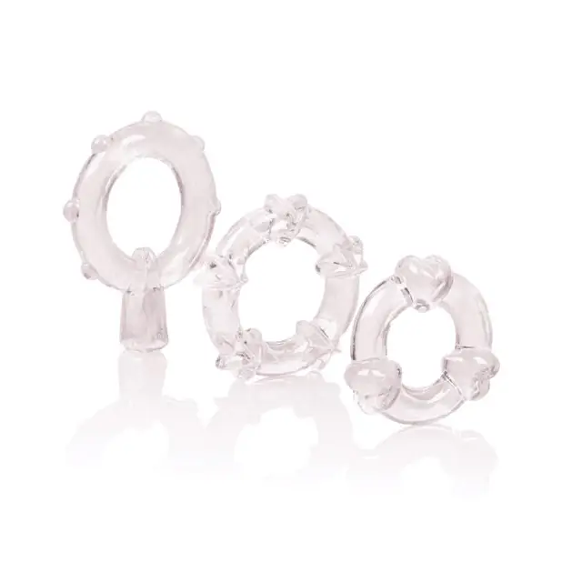 Magic C Rings - Clear - Penis Enhancement