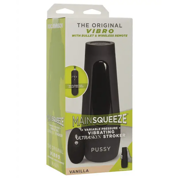 Main Squeeze Original Vibro Pussy - Flesh - Dolls & Masturbators