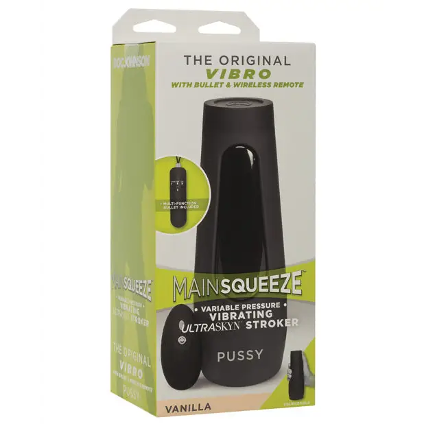 Main Squeeze Original Vibro Pussy - Flesh - Dolls & Masturbators