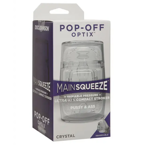 Main Squeeze Pop Off Optix - Crystal Pussy & Ass - Dolls & Masturbators