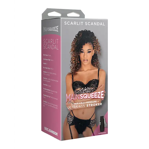 Main Squeeze ULTRASKYN Pussy Stroker - Scarlit Scandal - Dolls & Masturbators